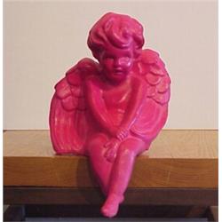 Jill D'Agnenica (20th Century) American, A THOUSAND ANGELS, 1994, painted plaster sculpture, 11...