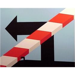Allan D'Arcangelo (1930-1998) American, U.S. HIGHWAY #1, 1978, color screenprint, signed, numbe...