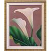 Image 1 : Brian Davis (20th Century) American, CALLA II, 1980, color pochoir print, signed, numbered edit...