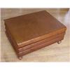 Image 1 : Decorative Arts: Designer Coffee Table, STACKED BOOKS COFFEE TABLE, with one single and one dou...