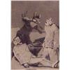 Image 1 : Francisco Goya (1746-1828) Spanish, LOS CHINCHILLAS from Los Capricos, etching, later state, im...