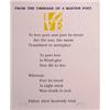 Image 1 : Robert Indiana (b. 1928) American, LOVE POEM: FROM THE UMBRAGE..., color intaglio with letterpr...