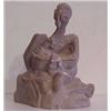 Image 1 : H. Laurens (20th Century), CUBIC ROSE FIGURE, plaster sculpture, 10 x 9 x 8", signed "H. Lauren...
