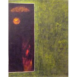 LeBaDang (b. 1922) Vietnamese French, NATURE PRAYS WITHOUT WORDS series, 1968, oil painting on...