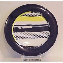 Roy Lichtenstein design (1923-1997) American, KUNSTLER PLATZTELLER, 1995, Rosenthal polychrome...