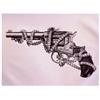 Image 1 : Scott Martin (20th Century) American, ROPED GUN, 1977, lithograph, signed, numbered edition of...