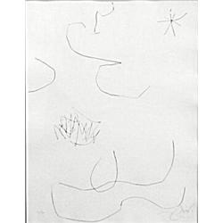 Joan Miro (1893-1984) Spanish, JOURNAL D'UN GRAVURE series (C.200), 1975, etching, signed, numb...