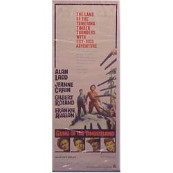 Movie Poster, Gun of the Timberland, 1960, Insert, Warner Bros., Alan Ladd, Jeanne Crain, Gilbe...