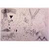 Image 1 : A.R. Penck (b. 1939) German, CONCEPT, etching, signed, numbered edition of 50, image 25 1/2 x 3...