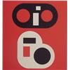 Image 1 : Nicolas Schaffer (20th Century), UNTITLED, embossed color screenprint, signed, numbered edition...