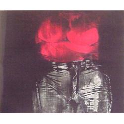 George Segal (b. b. 1924) American, GIRL IN SOFERINO SHIRT: FRONT VIEW, 1975, aquatint etching,...