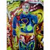 Image 1 : Sylvester Stallone (20th Century) American, SUBLIME HERO, oil painting on canvas, 72 x 60", sig...
