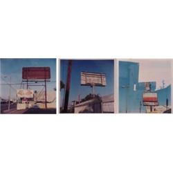 Aldo Valdez (20th Century) American, CITY SCENES, 1999 (three), color photographs, each 15 1/2...