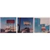 Image 1 : Aldo Valdez (20th Century) American, CITY SCENES, 1999 (three), color photographs, each 15 1/2...