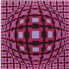 Image 1 : Victor Vasarely (1908-1997) Hungarian, GOENSOD, color screenprint, signed, numbered edition of...