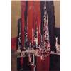 Image 1 : Gordon Wagoner (20th Century) American, UNTITLED, oil painting on canvas, 40 x 28 1/2", framed....