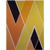 Image 1 : Larry Zox (b. 1936) American, DIAGONAL, color screenprint, signed, numbered edition of 175, she...