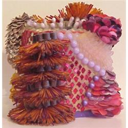 Rhonda Zwillinger (b. 1950) American, KLEENEX BOX, mixed media tissue box sculpture, 8 1/2 x 8...