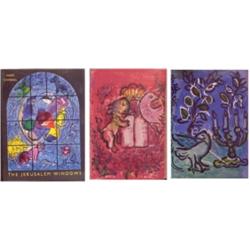 Book: Marc Chagall, JERUSALEM WINDOWS, Jean Leymarie, published by George Braziller, Inc, a har...