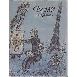 Book: Marc Chagall, CHAGALL LITHOGRAPHS VOLUME V, 1974-1979, Sorlier, Crown Publishing New York...