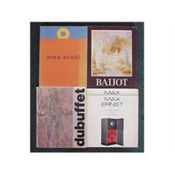 Books: Max Ernst, Dubuffet & Baijot, ERNST, Retrospective, 1975, Guggenheim Foundation; togethe...