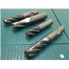 Image 3 : Misc Carbide End Mills, (3) 5/8", (1) 3/4"