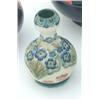 Image 1 : A Macintyre Moorcroft double gourd vase, with tube-lined decoration of poppies and pansies, print...