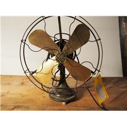 General Electric Brass Electric Fan
