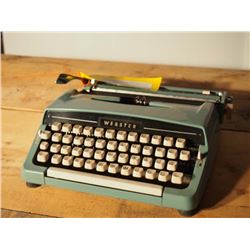 Vintage Webster Typewriter