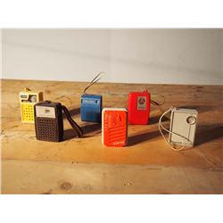 Small Transistor Radios (6)