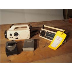 Transistor Radios, Assorted (4)