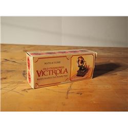 Mini Victrola Radio in Box