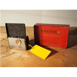 RCA Victor Transistor and Extra Box