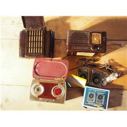 Radios, Plastic, Assorted (4)
