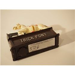 Cast Iron Truck Pony Bank