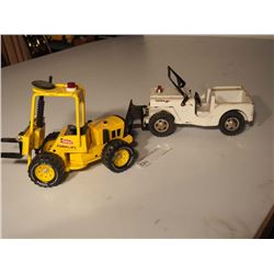 Tonka Forklift / Jeep