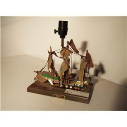 Gilbert Sail Ship Lamp