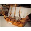 Image 1 : Folk Art Wooden Boat