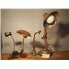 Image 1 : Misc. Goose Neck Desk Lamps (4)