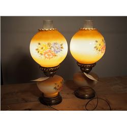 Electric, Gone With The Wind, Lamps, Pair