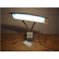 Battleship Grey Desk Lamp