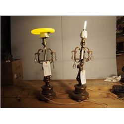 Cherub Lamp Stands (2)
