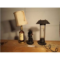 Lava Lamp / Black Panther / Whiskey Lamp