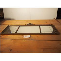 Fancy Framed Three Piece Mirror