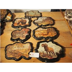 Wildlife Prints on Wood Planks (7)