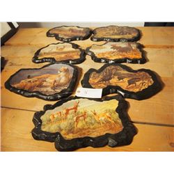 Wildlife Prints on Wood Planks (7)