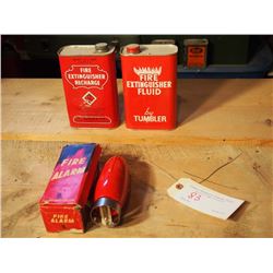 2 Quarts Fire Extinguisher Fluid / Fire Alarm
