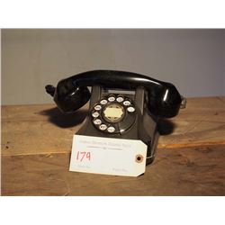 Black Desk Table Top Monophone