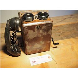 Walnut Case Extension Phone