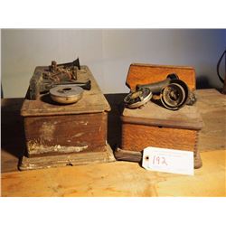 Wooden Long Box Phones, Projects, Pair
